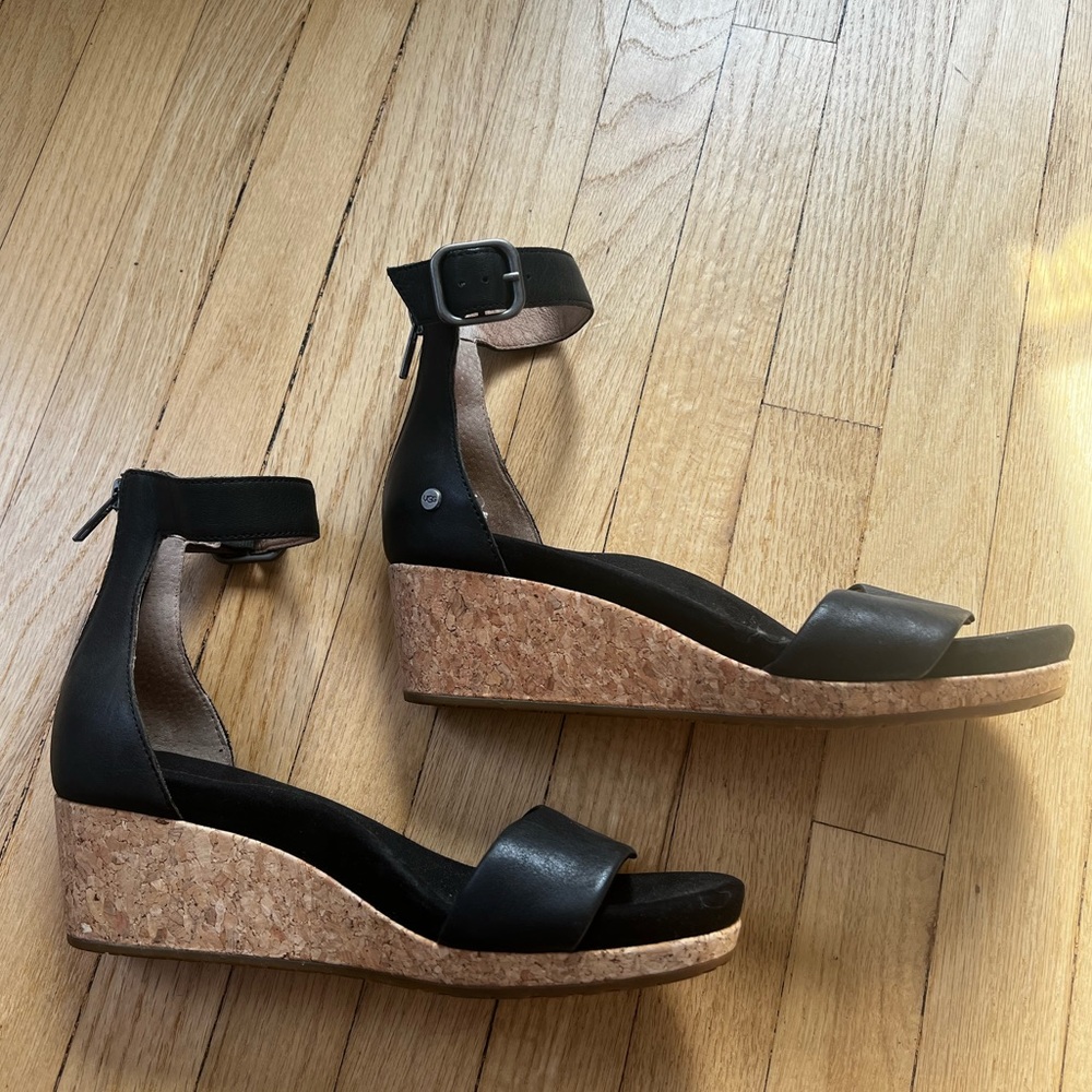 Ugg cork heels size 8.5